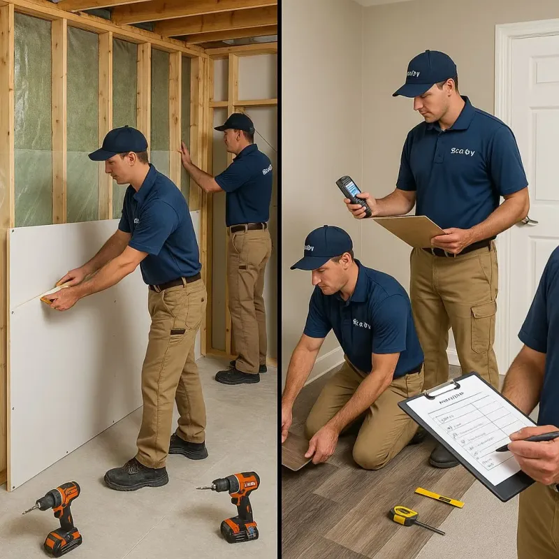 Repairs and Reconstruction process in Sullivan County, NY